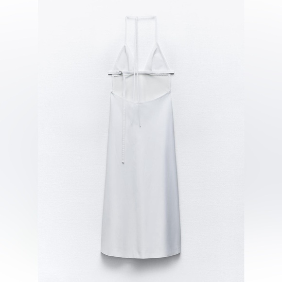 Zara NWT open back trench dress - Picture 8 of 11